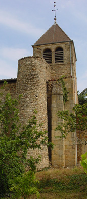 Eglise St Priest : le clocher