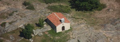 Vue aérienne de la chapelle saint Roch